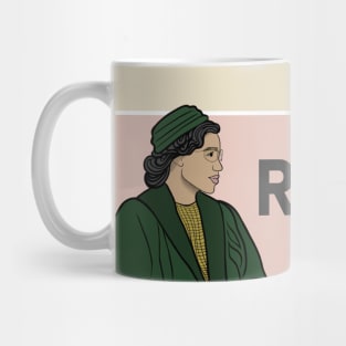 Historical Figures: Rosa Parks: "Rebellious" Mug